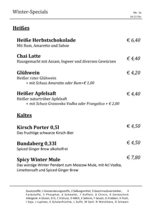 Winterspecials